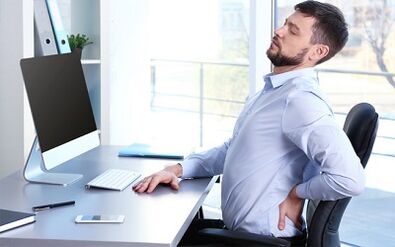 Symptoms of osteochondosis of the lumbar column