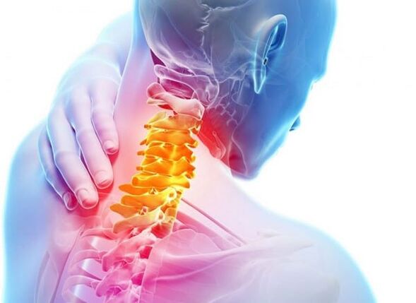 Osteochondrosis of the cervical column